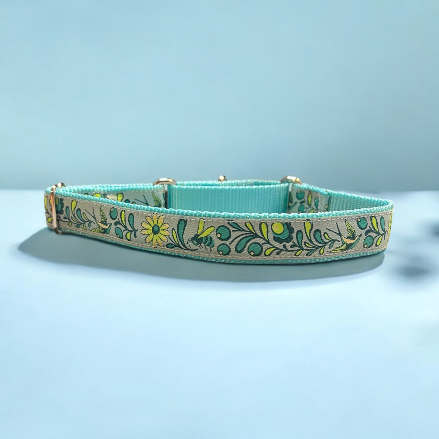Hummingbirds Martingale Large Dog Collar