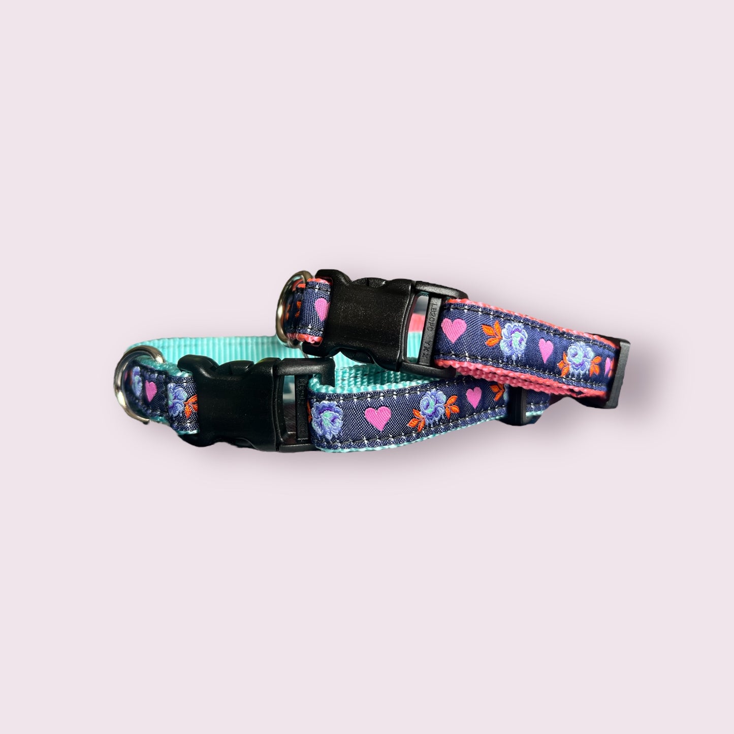 Love & Roses Dog Collar M