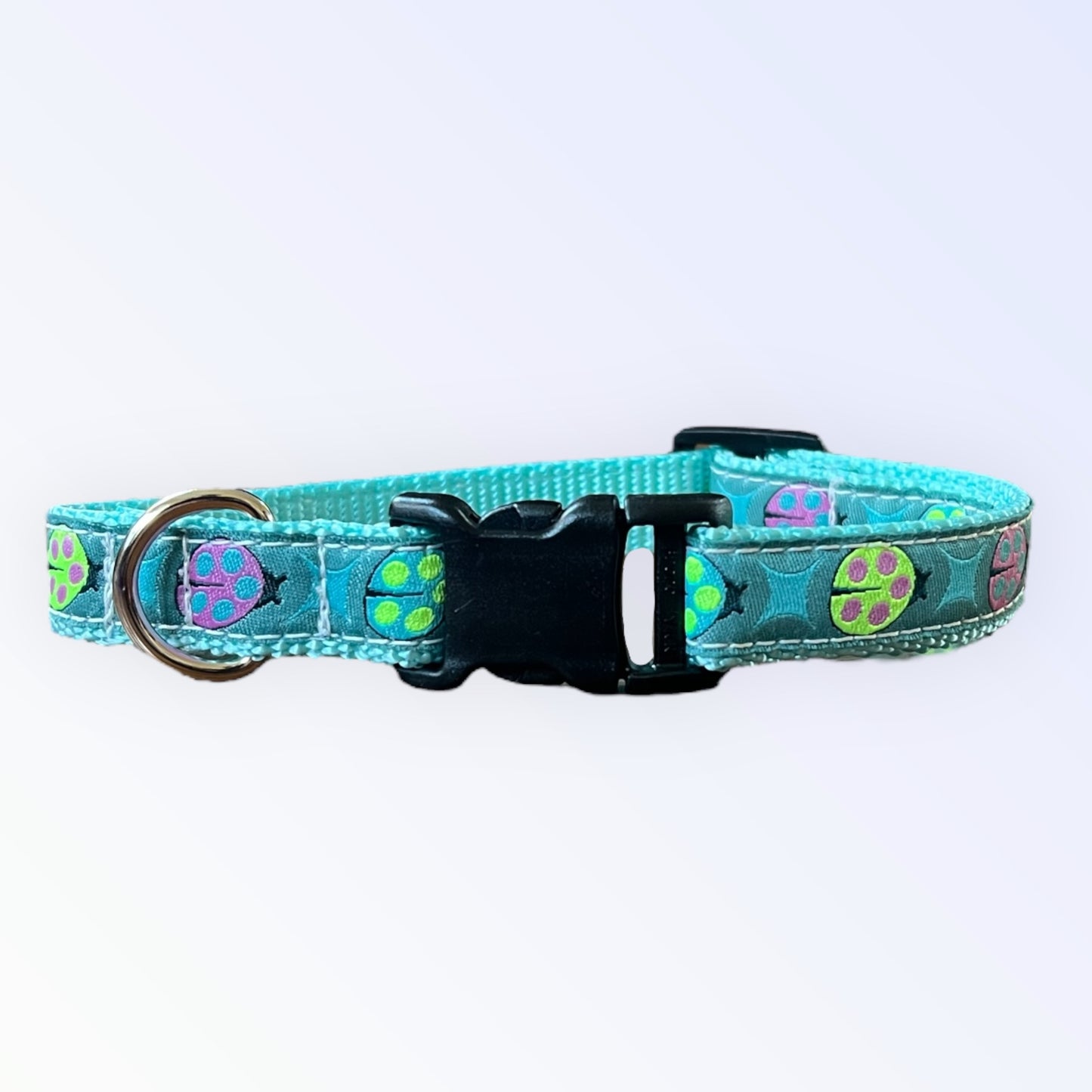 Lovely ladybugs Small/Medium Dog Collar