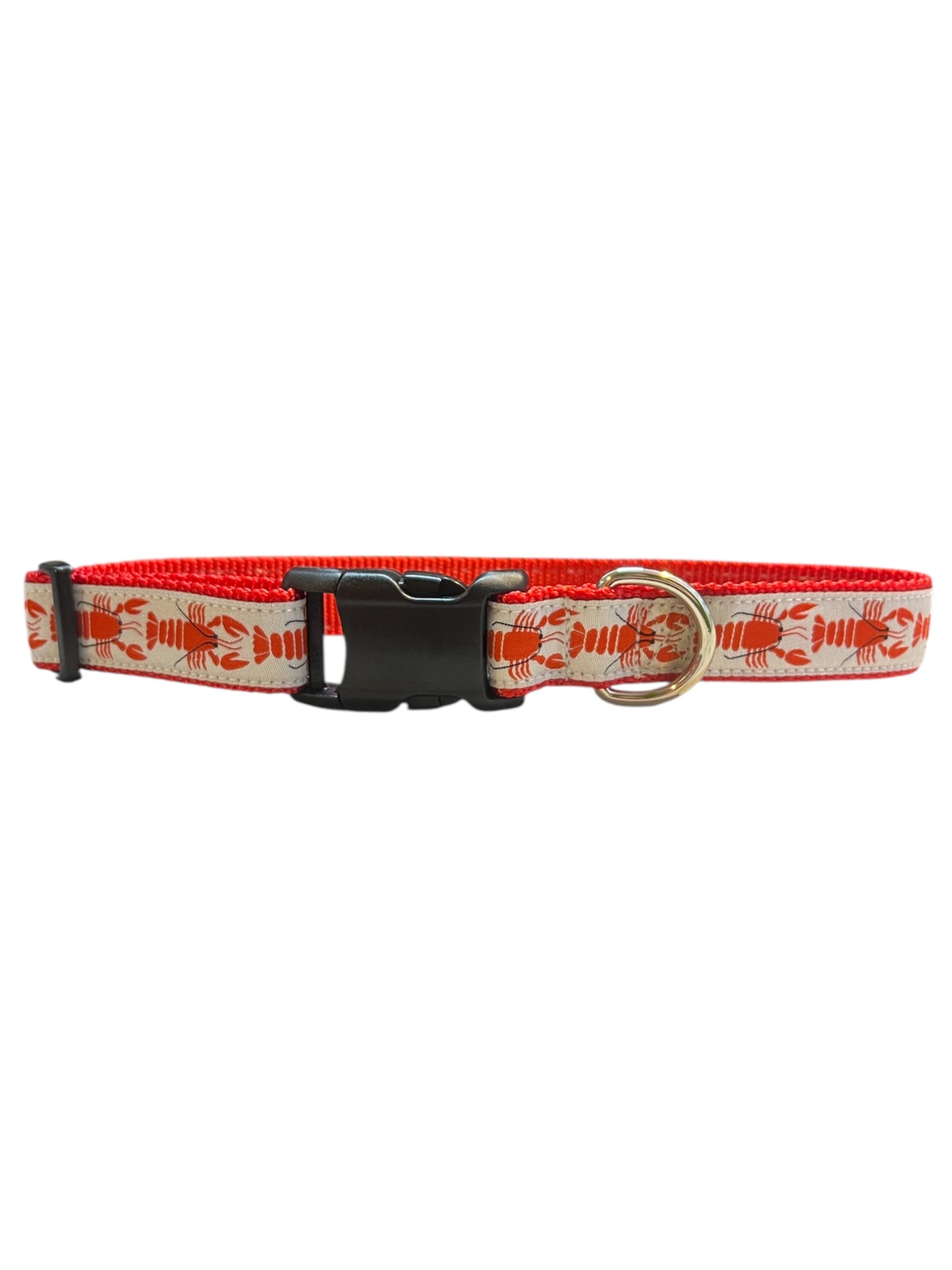 Dancing Lobsters Large Dog Collar