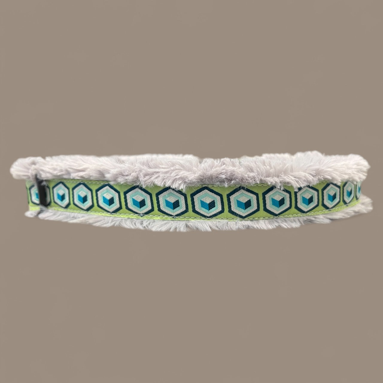 Happy Luxe Geometric Large Dog Collar