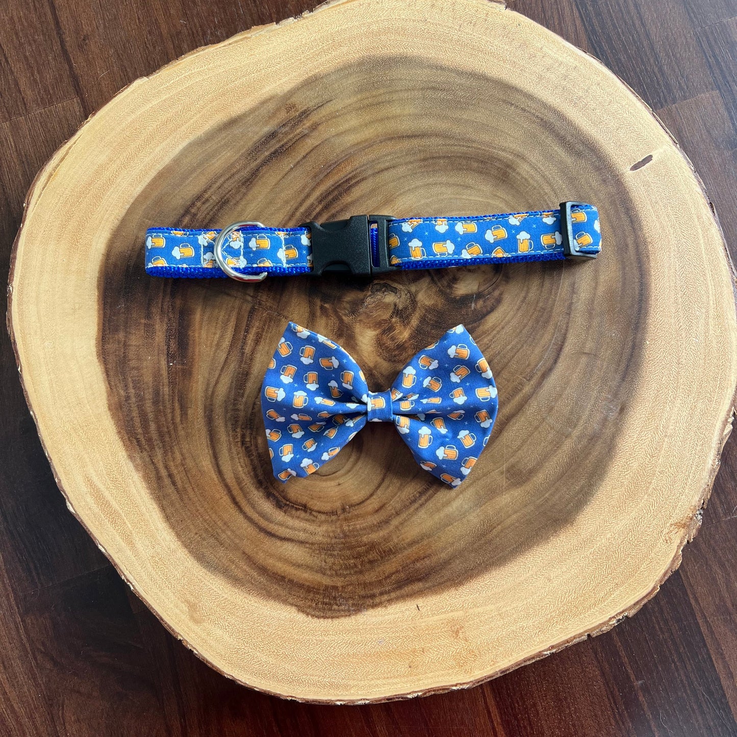 Bob & Bean X Zippy Pets Beer Collar Large