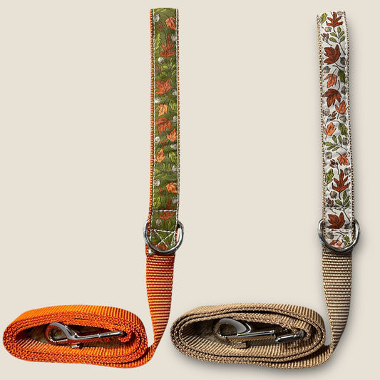 Autumn Leaves Dog Leash