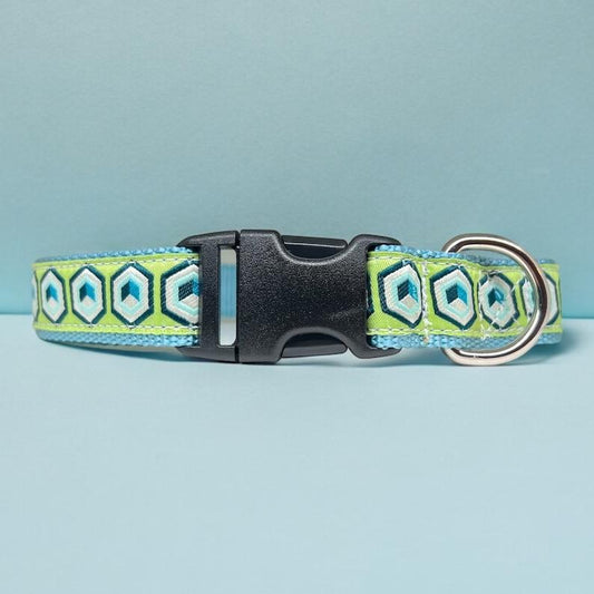 Geometric Large Dog Collar